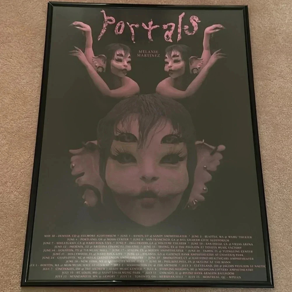 Melanie Martinez Portals Tour Date Poster OFFICIAL MERCH - Picture 7 of 7